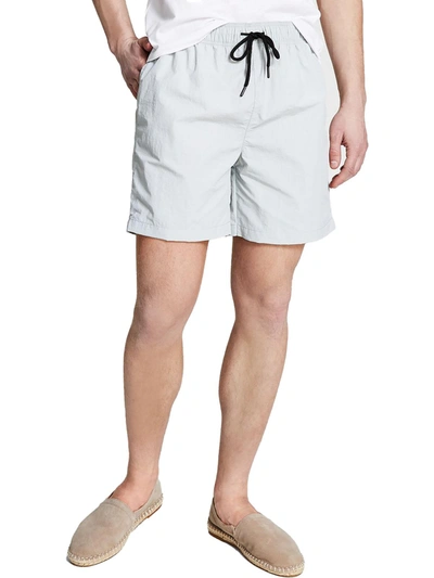 And Now This Mens Drawstring 7" Inseam Casual Shorts In Grey