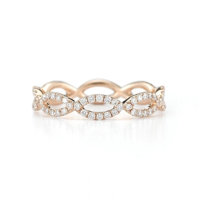 Dana Rebecca Designs Sophia Ryan Infinity Ring In Rose Gold
