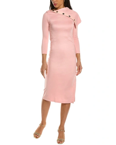 Elisabetta Franchi Mini Dress In Pink