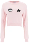 CHIARA FERRAGNI CHIARA FERRAGNI EYESTAR SHORT SWEATER