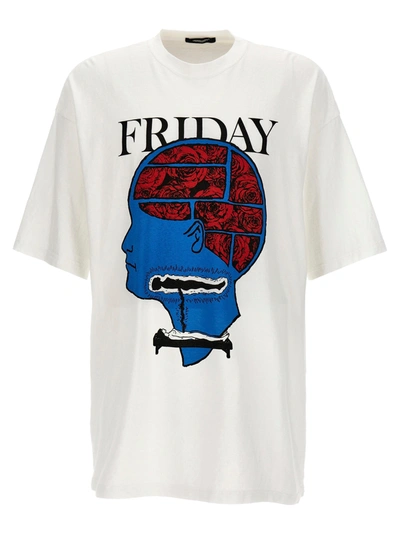 Undercover White Friday Short-sleeve Cotton T-shirt