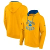 FANATICS FANATICS BRANDED GOLD ST. LOUIS BLUES SPECIAL EDITION 2.0 TEAM LOGO PULLOVER HOODIE