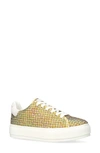 KURT GEIGER LANEY CRYSTAL PLATFORM SNEAKER