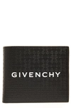 Givenchy Billford Leather Wallet In Black