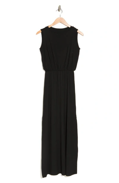 GO COUTURE GO COUTURE SLEEVELESS BLOUSON MAXI DRESS