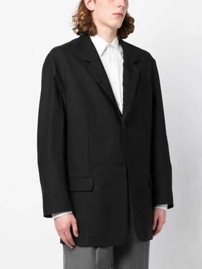 The Row Duvall Jacket Black The Row - Duvall Virgin Wool and