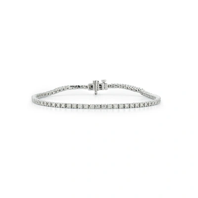 Dana Rebecca Designs Drd 2.00 Ct. Total Weight Tennis Bracelet In White Gold