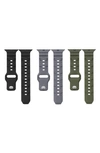 The Posh Tech Pack Of 3 In Black Multi
