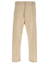 424 Trousers With Pleats At The Front In Beige