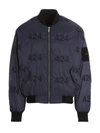 424 Reversible Logo Bomber Jacket In Multicolor