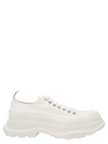 Alexander Mcqueen Tread Slick Lace Up In White
