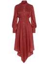 Alexandre Vauthier Red Pol Pol Idress In Red