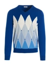 BALLANTYNE BALLANTYNE 'ARGYLE' SWEATER