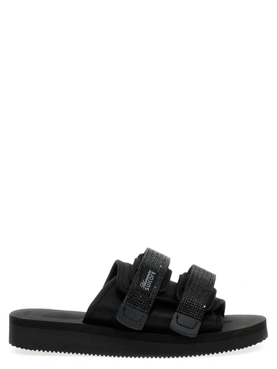 Blumarine X Suicoke Low Sandals In Black