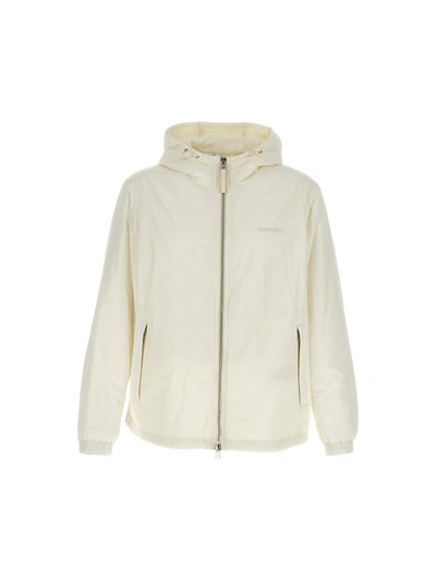 Burberry Stanford Baby Down Jacket In White