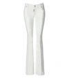 Dsquared2 Logo-patch Flared Jeans In White