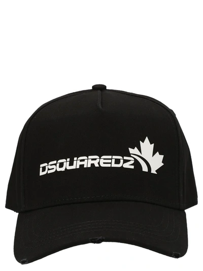 Dsquared2 Logo Cap In Black