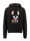 Dsquared2 Dsquared Men Cyrus Cool Sweatshirt In Black