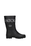 Patou X Le Chameau - Rubber Boots In Black