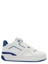 Just Don Jd3 Basketball Panelled Leather Low-top Trainers In White