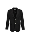 LANVIN LANVIN WOOL SINGLE BREAST BLAZER JACKET