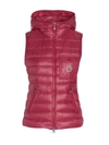 Moncler Glygos Zip-up Down Vest In Fuchsia