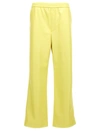 Nanushka Lorca Faux-leather Trousers In Yellow