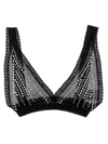 Rabanne Studded Bra In Black