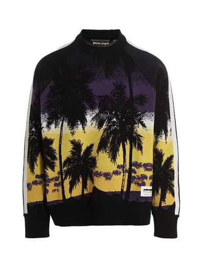 Palm Angels Palm Sunset Sweater In Multicolor