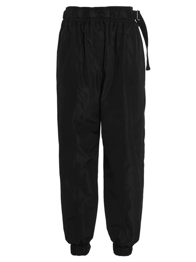 Proenza Schouler Black Taffeta Pants