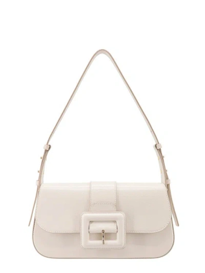 Bally Leather Shoulder Bag In Grey