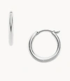 FOSSIL WOMEN'S STAINLESS STEEL HOOP EARRING