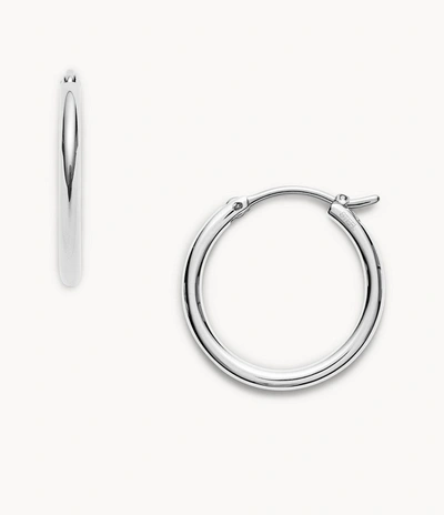 Fossil Women's Stainless Steel Hoop Earring In Multi