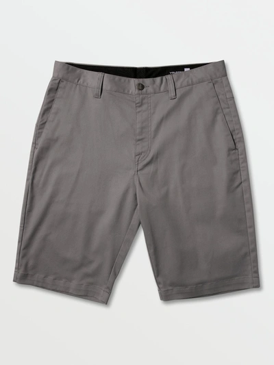 Volcom Vmonty Stretch Shorts - Moonbeam In Grey