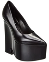 VERSACE Versace Tempest Leather Platform Pump