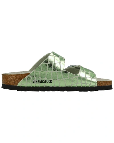 Birkenstock Women's Arizona Gleam Sandal In Green