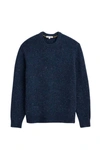 Alex Mill Donegal Merino Wool-blend Sweater In Blue