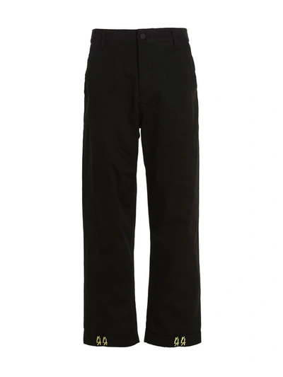 44 Label Group Prognoz Strap Pants Pants In Black
