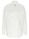 Alexandre Vauthier White Pocket Shirt In White
