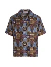 Bluemarble Short Sleeve Shirt In Multicolor