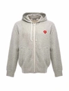 COMME DES GARÇONS PLAY COMME DES GARÇONS PLAY LOGO PATCH HOODIE