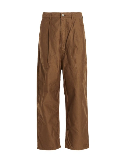 Comme Des Garҫons Homme Comme Des Garçons Homme Relaxed Chinos In Beige