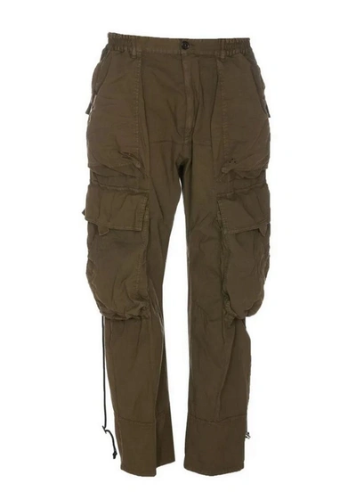 Dsquared2 Trousers In Green