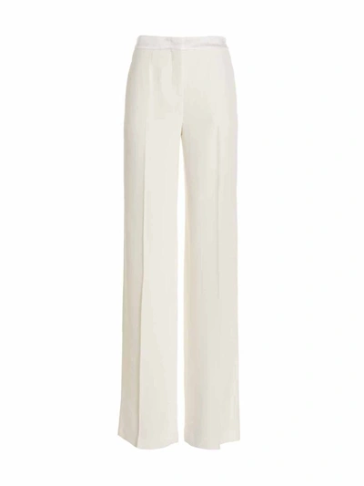Ermanno Scervino Carrot Fit Trousers In White