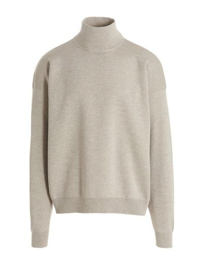 Fear Of God High Neck Jumper In Grey