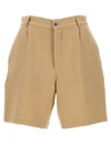 Fortela Beige Jillian Bermuda Shorts In Beige