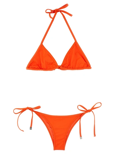 Attico Lycra Bikini In Orange