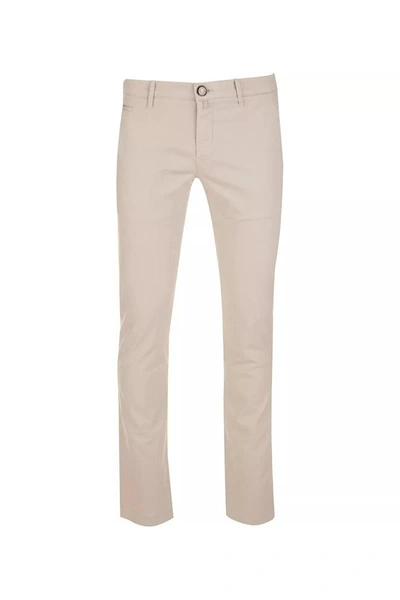 Jacob Cohen Trousers In Neutrals