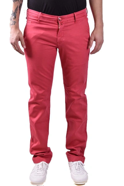 Jacob Cohen Trousers In Red