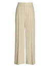 Khaite Strannly' Pants Yellow In Yellow